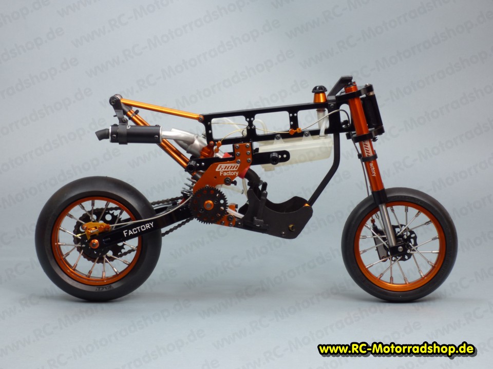 C103-NE: Nuova Faor CSF411 Supermoto "Factory" Nitro 1:4 - OHNE MOTOR! C103-NE